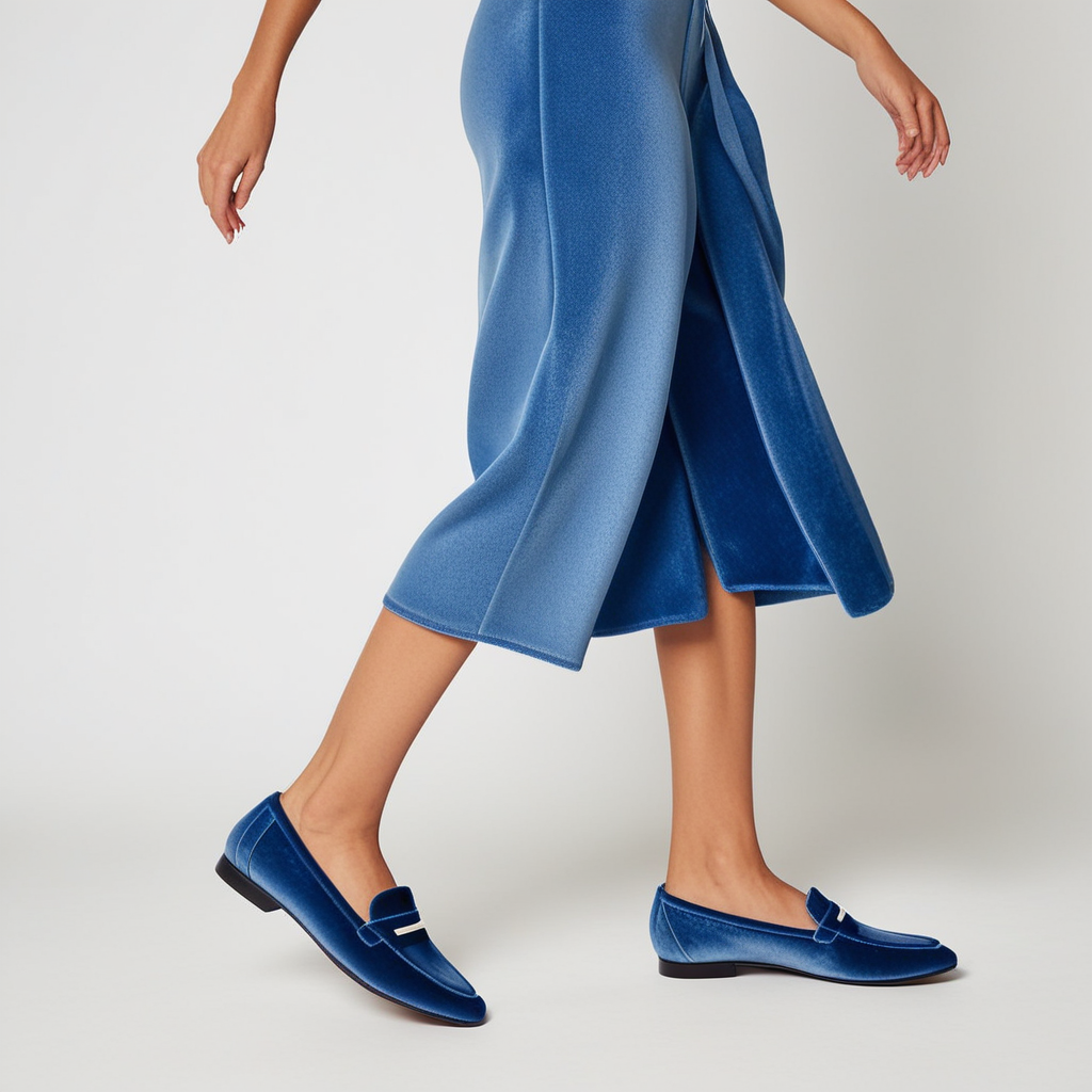 Jane™ | Loafers van Zacht Fluweel