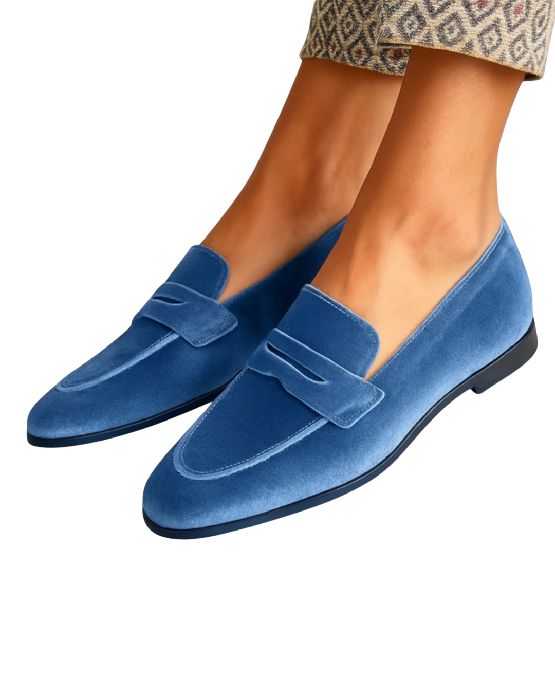 Jane™ | Loafers van Zacht Fluweel