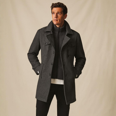 Bradford™ | Wollen Jas voor Heren