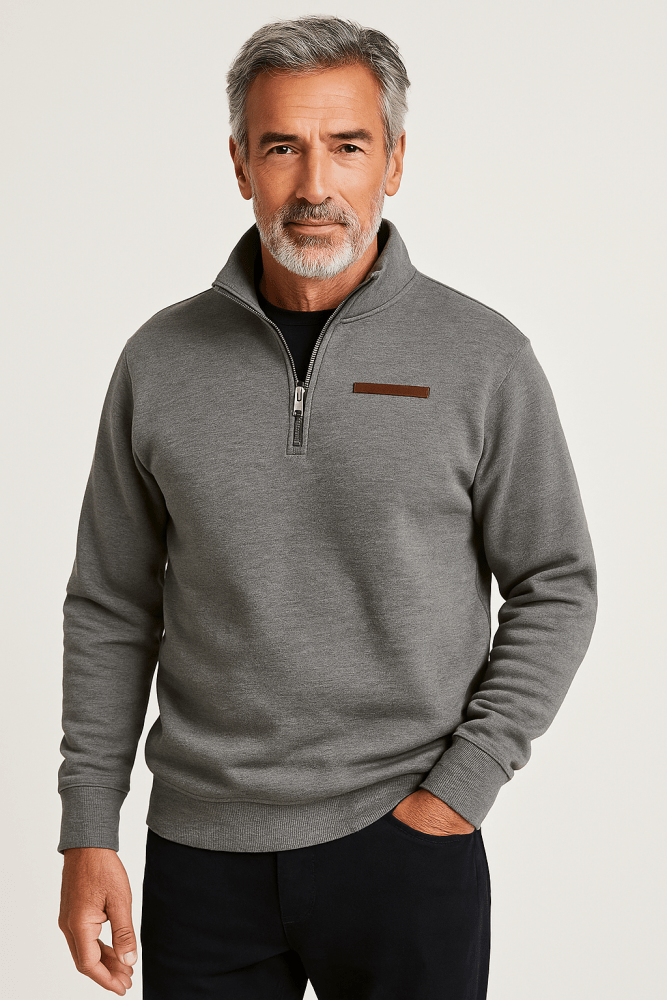 Adryan™ | Comfortabele & Stijlvolle Fleece Sweatshirt voor Mannen