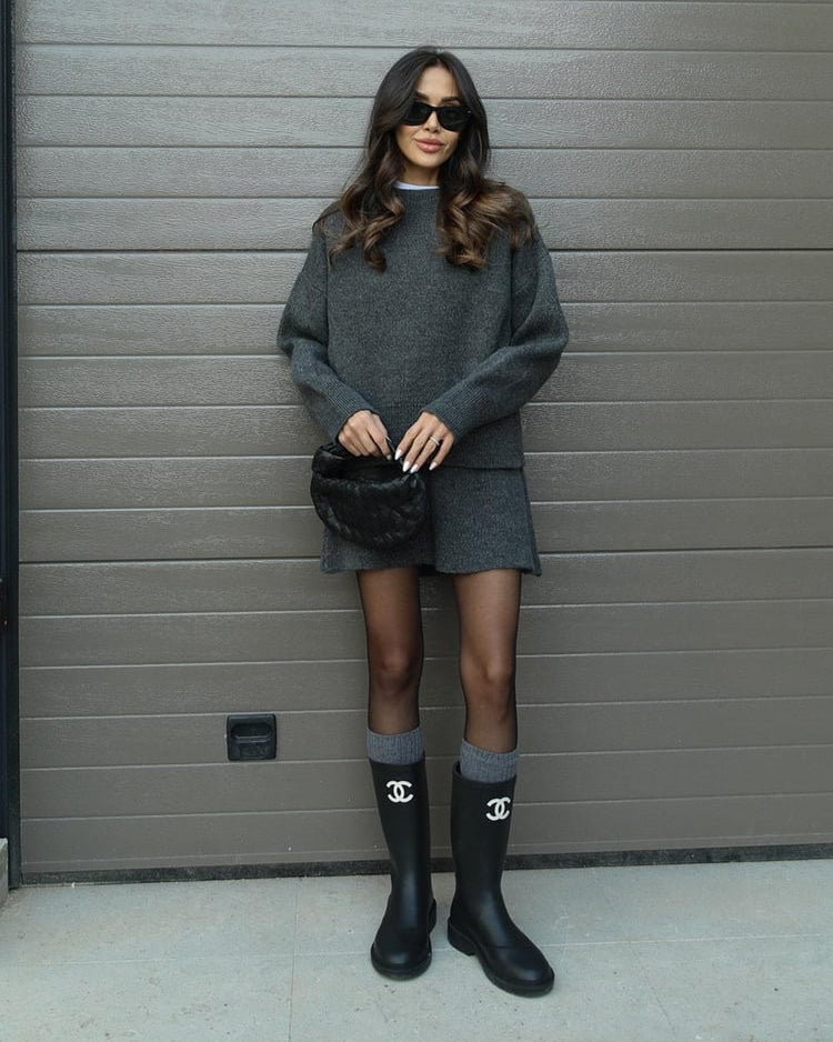 Lara™ | Tweedelig Gebreid Set