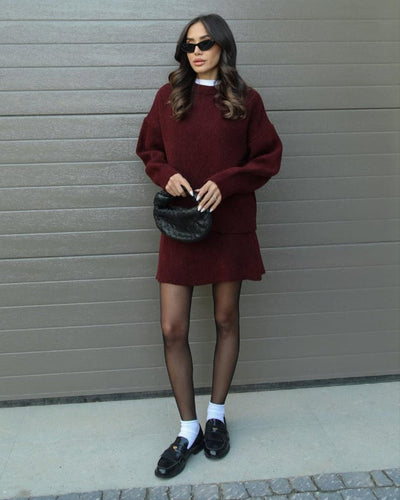 Lara™ | Tweedelig Gebreid Set